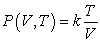 <strong>The pressure P of a gas in a leak-tight container can be approximated by , where V is the volume of the container, T is its absolute (Kelvin) temperature, and k is a constant. Find and .</strong> A) , B) , C) , D) ,