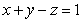 <strong>Find an equation for the tangent plane at the given point. </strong> A) B) C) D)