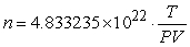 <strong>The number n of gas particles in a leak-tight container is approximately described by the equation , where T is the temperature of the gas in kelvins (K), P is the pressure of the gas in atmospheres (atm), and V is the volume of the container in liters (L). For a particular sample, an experimenter finds T = 292.9 \pm 0.01 K, P = 0.68 \pm 0.02 atm, and V = 1.731 \pm 0.005 L. Use a linear approximation to estimate the range of the computed value of n.</strong> A) 0 to B) to C) to D) to