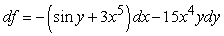 <strong>Find the total differential of . </strong> A) B) C) D)