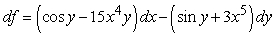 <strong>Find the total differential of . </strong> A) B) C) D)