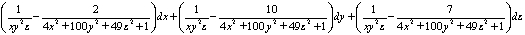 <strong>Find the total differential of .</strong> A) B) C) D)