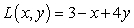 <strong>Use the given contour plot to estimate the linear approximation of at . Assume each contour line represents a 1 unit increase from left to right with the left-most contour line corresponding to a value of 1. </strong> A) B) C) D)