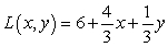 <strong>Use the given contour plot to estimate the linear approximation of at . </strong> A) B) C) D)