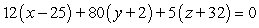<strong>Find an equation of the tangent plane to the parametric surface at the indicated point. S is defined by ; at u = -4 and v = -2</strong> A) B) C) D)