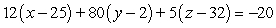 <strong>Find an equation of the tangent plane to the parametric surface at the indicated point. S is defined by ; at u = -4 and v = -2</strong> A) B) C) D)