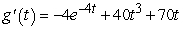 <strong>Use the chain rule to find the indicated derivative. , where </strong> A) B) C) D)