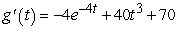 <strong>Use the chain rule to find the indicated derivative. , where </strong> A) B) C) D)