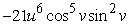 <strong>Use the chain rule to find the indicated derivative. , where </strong> A) B) C) D)