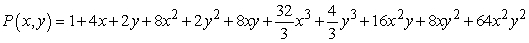 <strong>Write out the third-order Taylor polynomial for about (0,0).</strong> A) B) C) D)