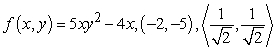 Compute the directional derivative of f at the given point in the direction of the indicated vector.