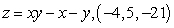 Find an equation of the tangent plane to the surface at the given point.  