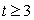 <strong>Determine all values of t at which the given vector-valued function is continuous. </strong> A) B) C) D) all real numbers