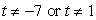 <strong>Determine all values of t at which the given vector-valued function is continuous. </strong> A) B) C) D) all real numbers