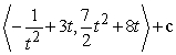 <strong>Evaluate the given integral. </strong> A) B) C) D)