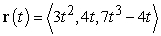 <strong>Find all values of t such that is parallel to the xy-plane. </strong> A) B) C) D)