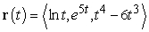 <strong>Find all values of t such that is parallel to the xy-plane. </strong> A) B) C) D) is not parallel to the xy-plane for any real value of t