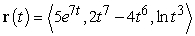 <strong>Find the velocity function for the given position function. </strong> A) B) C) D)