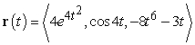 <strong>Find the acceleration function for the given position function. </strong> A) B) C) D)