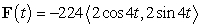 <strong>Find the centripetal force on an object of mass 14 kg with the given position function (in units of meters and seconds). </strong> A) B) C) D)