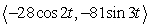 <strong>Find the force acting on an object of mass 23 kg with the given position function (in meters and seconds). </strong> A) B) C) D)