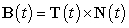 Find the binormal vector   at   .  