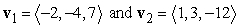 Find a parametrically-defined vector that represents the plane with the given properties. The plane through the point and containing The vectors .