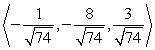 <strong>Find two unit vectors parallel to the given vector. </strong> A) B) C) D)