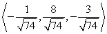 <strong>Find two unit vectors parallel to the given vector. </strong> A) B) C) D)