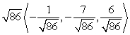 <strong>Write the given vector as the product of its magnitude and a unit vector. (Write the unit vector so that it is in the same direction as the given vector. This means that the signs of the components of the unit vector should be the same as the signs of the corresponding components of the given vector.) </strong> A) B) C) D)