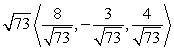 <strong>Write the given vector as the product of its magnitude and a unit vector. (Write the unit vector so that it is in the same direction as the given vector. This means that the signs of the components of the unit vector should be the same as the signs of the corresponding components of the given vector.) From to </strong> A) B) C) D)