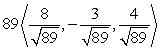 <strong>Write the given vector as the product of its magnitude and a unit vector. (Write the unit vector so that it is in the same direction as the given vector. This means that the signs of the components of the unit vector should be the same as the signs of the corresponding components of the given vector.) From to </strong> A) B) C) D)