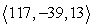 <strong>Find a vector with the given magnitude and in the same direction as the given vector. Magnitude 13, </strong> A) B) C) D)