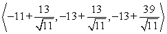 <strong>A small communications satellite is being maneuvered by two on-board thrusters. One thruster generates a force with magnitude 13 newtons in a direction . In response to the applied thrusts, the satellite moves under a total force of (the components are in units of newtons). Find the thrust vector for the second thruster.</strong> A) B) C) D)