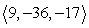 <strong>Compute . </strong> A) B) 17 C) D) 169