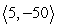 <strong>A constant force of pounds moves an object in a straight line from the point (0, 0) to the point (23, -15). Compute the work done.</strong> A) -595 B) 0 C) -635 D) 865