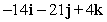 <strong>Compute the cross product a × b. </strong> A) B) C) D)