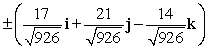 <strong>Find two unit vectors orthogonal to the two given vectors. </strong> A) B) C) D)
