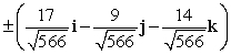 <strong>Find two unit vectors orthogonal to the two given vectors. </strong> A) B) C) D)