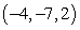 <strong>Find the indicated area. Area of the triangle with vertices , , and </strong> A) B) C) D)