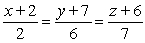 <strong>Find symmetric equations of the line through and .</strong> A) B) C) D)