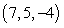 <strong>Find symmetric equations of the line through and normal to the plane .</strong> A) B) C) D)