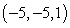 <strong>Find an equation of the given plane. The plane containing the point and perpendicular to the planes 5x + 5y - 2z = -8 and -5x - y - 5z = -8</strong> A) -27x + 35y + 20z = -9 B) -27x + 35y + 20z = -20 C) 5x + 5y - 2z = -52 D) -27x + 35y + 20z = 180