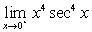 <strong>Evaluate the limit, if it exists. </strong> A) 0 B) 1 C) D) does not exist