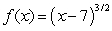 <strong>Determine the intervals where f is continuous. </strong> A) B) C) D)