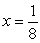 <strong>Find an equation of the line through the point and perpendicular to the line .</strong> A) B) C) D)