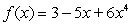 <strong>Identify the given function as polynomial, rational, both or neither. </strong> A) polynomial, but not rational B) rational, but not polynomial C) both polynomial and rational D) neither polynomial nor rational