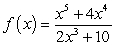 <strong>Graph the following function and describe all vertical asymptotes. Round answers to the nearest hundredth. </strong> A) vertical asymptote: x = -1.71 B) vertical asymptote: x = 1.71 C) vertical asymptote: x = 1.71 D) vertical asymptote: x = -1.71