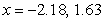 <strong>Use a graphing utility to estimate all zeros. Round answers to the nearest hundredth. </strong> A) B) C) D) no real zeros