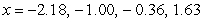 <strong>Use a graphing utility to estimate all zeros. Round answers to the nearest hundredth. </strong> A) B) C) D) no real zeros